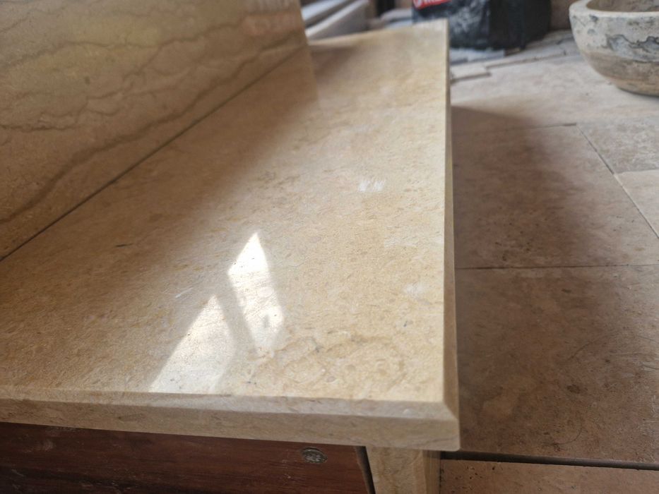 Египетски  Мрамор "Съни" 2 см. Перваз До 20см - 19 лв. метъра с ДДС