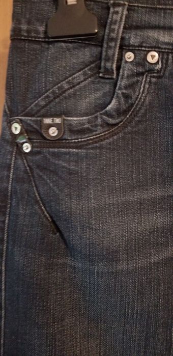 Дънкова пола над коляното