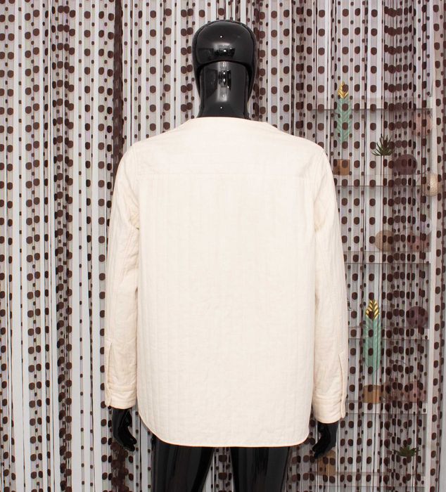 COS оригинално мъжко яке тип риза бежово подплатено М