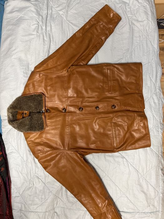 Яке от естествена кожа DINAMO 2XL