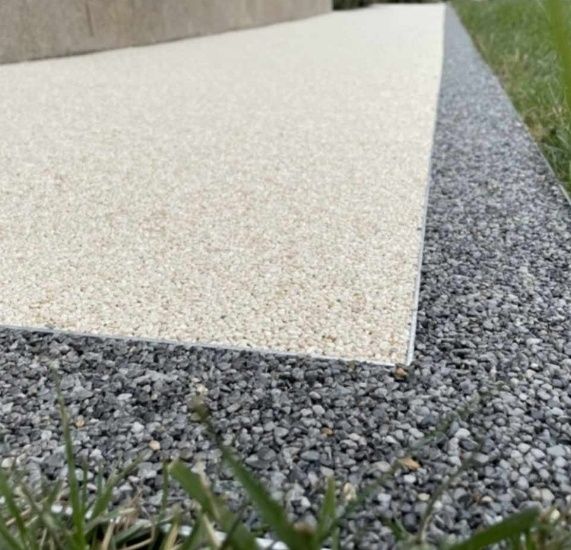 Covor de piatra naturala trafic auto si pietonal