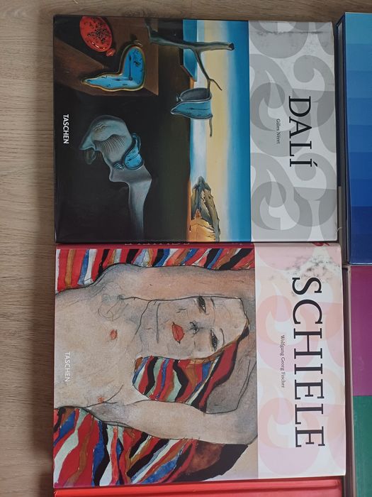 Cărți de artă Vasarely , Dali , Egon Schiele , Otto Dix