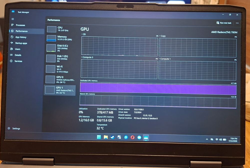 Laptop gaming lenovo