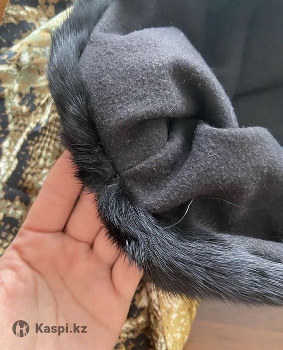 Косынка с натуральной норкой