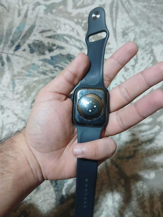 Apple Watch Series 7 45mm Midnight Aluminum - Full Box + Factură + Curele Bonus