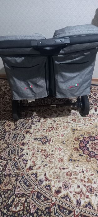 Продам двойную коляску