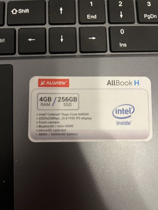 Allview Allbook H  (fara SSD)