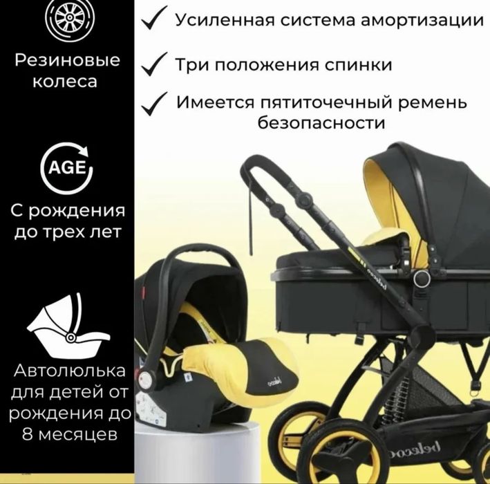 Продам Коляска-трансформер Belecoo X6