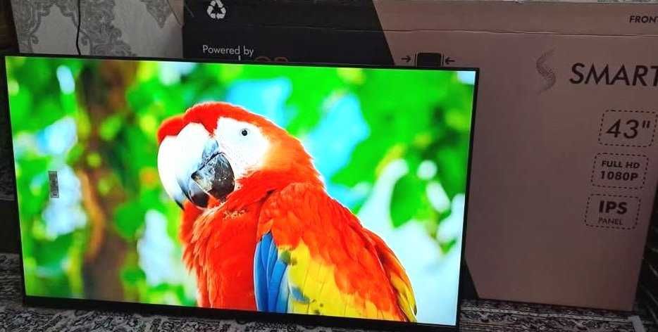 Телевизор "Ssmart" 43'' /FHD/ Smart / WEB OS (LG)/ Безрамочный (FSV22)