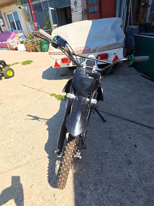 KXD 125cc Automat pornire la buton Dirt Bike Cross Motocicleta Enduro portocaliu F110 KX7 707