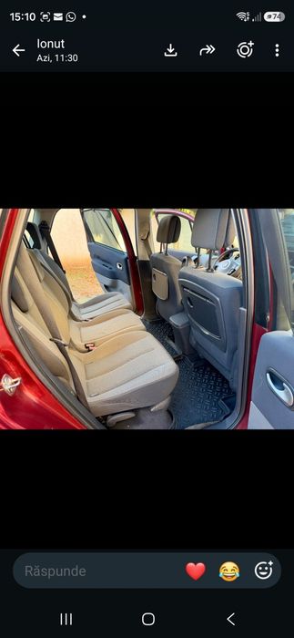 Renault grand scenic 1,5 Diesel model facelift