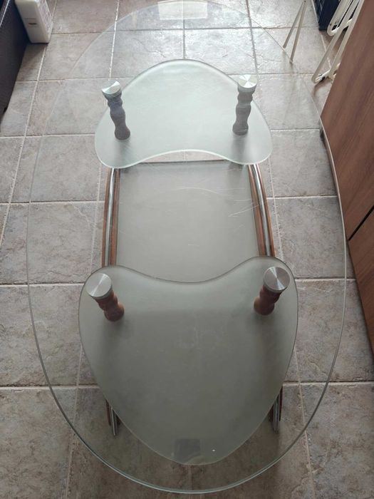 Холна/Кафе маса - стъкло