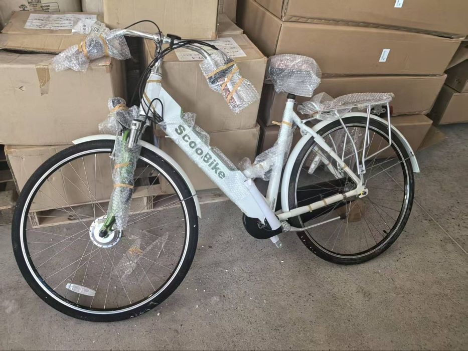 Новый Германский электрический велосипед  ScooBike 28 размера