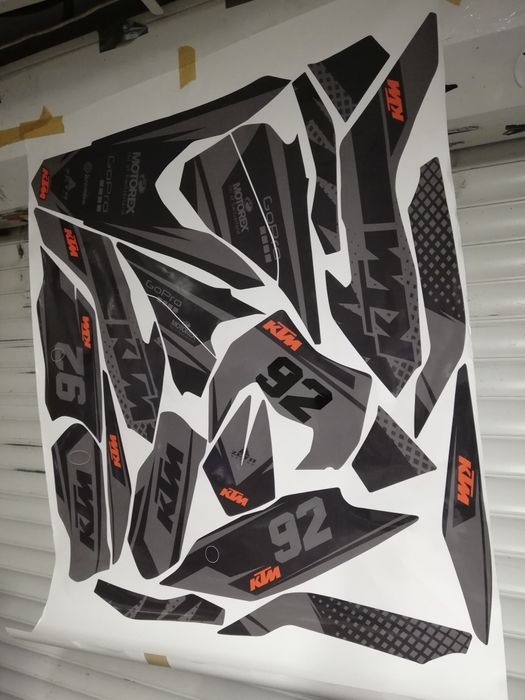Стикери за ktm sx, exc, sxf