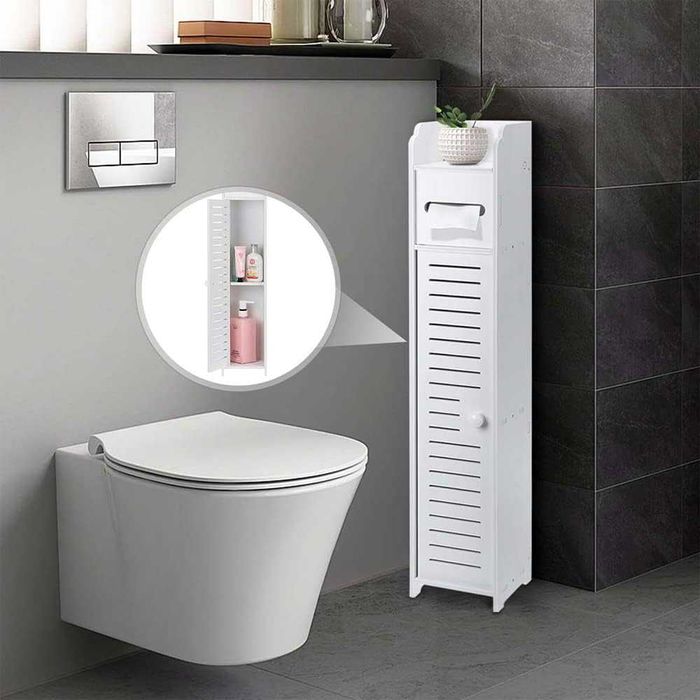 Тесен шкаф за коридор и тоалетна