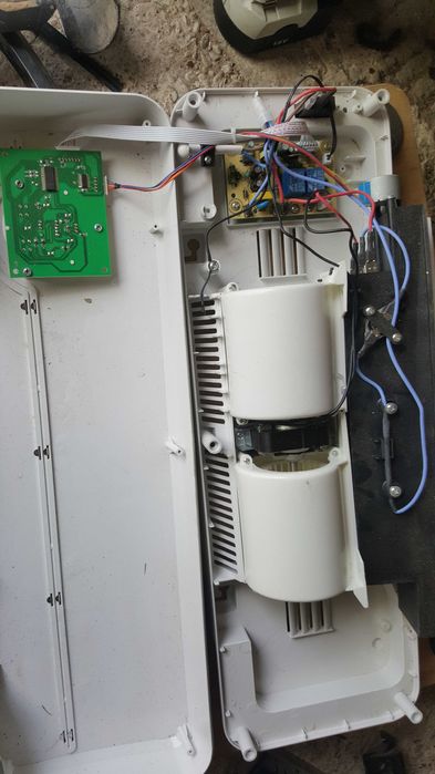 lot produse DEFECTE , aparat masaj , aeroterma,fier calcat cu aburi