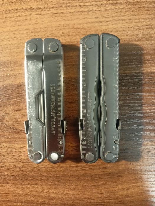 Мультитулы Leatherman Rebar, Leatherman Blast.