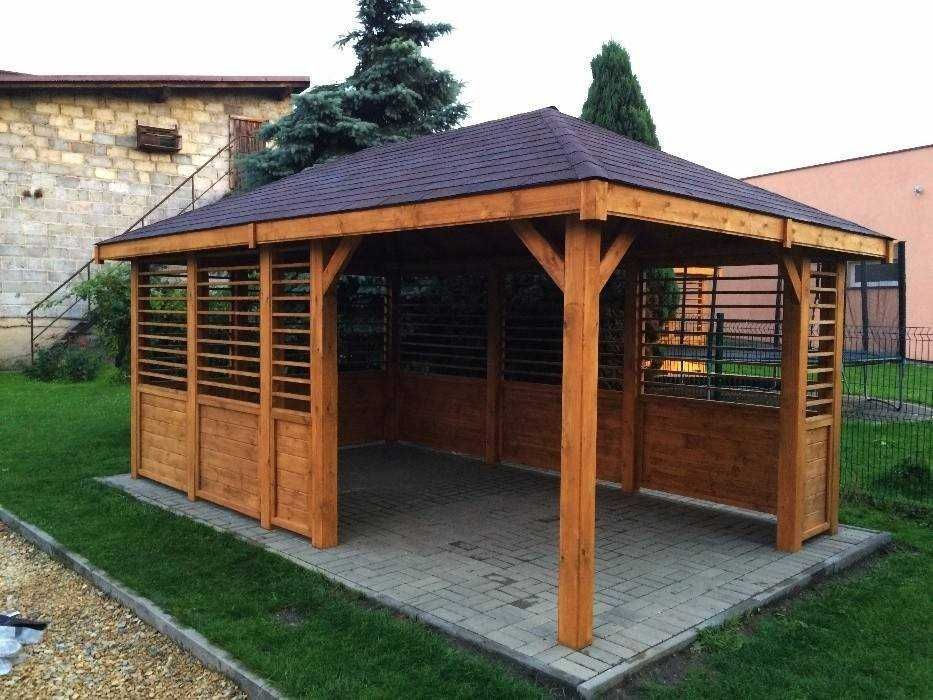 Terase, Foisoare, Cabana stil A-Frame si Case din structura de lemn