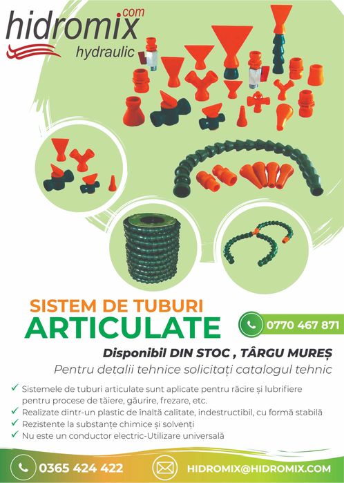Sistem de tuburi articulate - Conexiuni flexibile