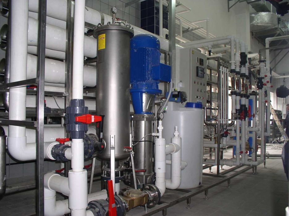 Обратный осмос промышленного назначения степенью очистки 99,9%