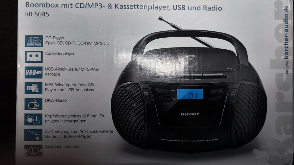 Аудио система Karcher Boombox