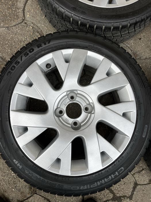 Jante aliaj 4x108, anvelope 205/50 R17 Citroen C3, C4, C5, Xsara