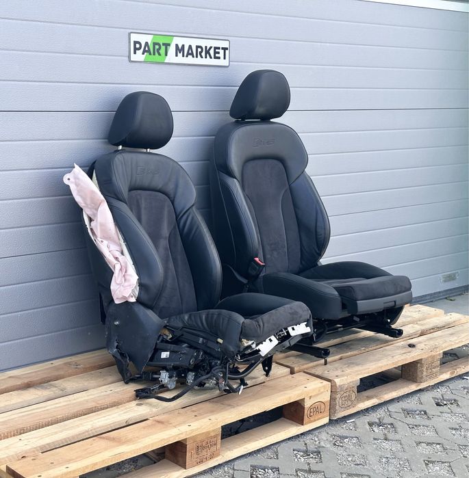 Предни седалки AUDI SQ5 8R Кожа с алкантара
