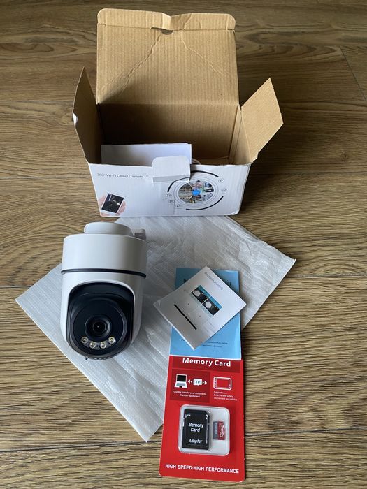 Camera Supraveghere 4MP (card 128GB) Wireless WiFi – Detectie Umana