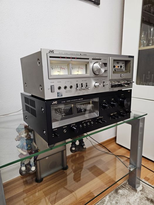 Deck JVC-KDA3 Amplif JA-S22 Japan
