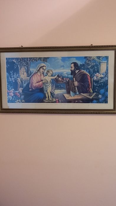 Vand picturi pe panza și litografii inramate frumos,superbe,stare perfecta