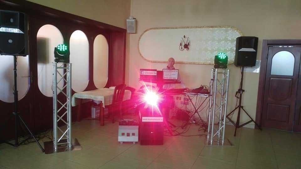 Moving head MINI LED BEAM RGB 12* 12 W, 9/16 Canale DMX