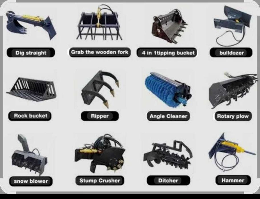 Мини погрузчик JC100