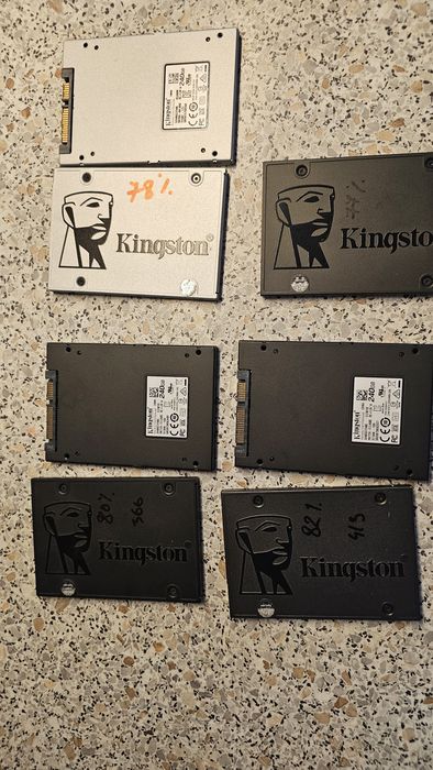 Lot SSD 240gb Kingston sata PC / Laptop stare buna