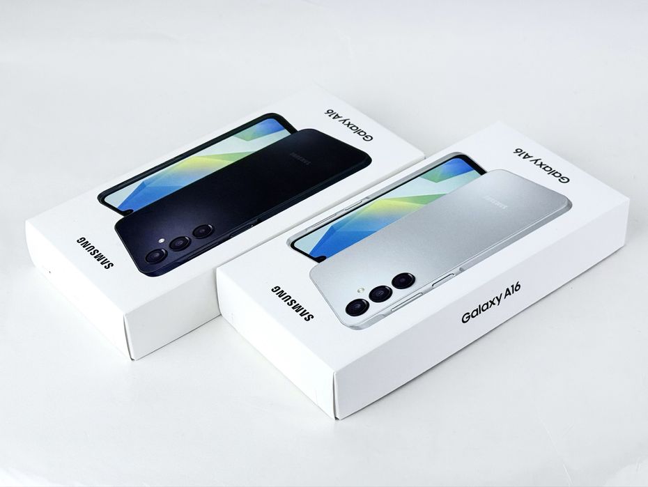 ПРОМО! Samsung Galaxy A16 128GB 4RAM Black / Grey 2г. Гаранция!