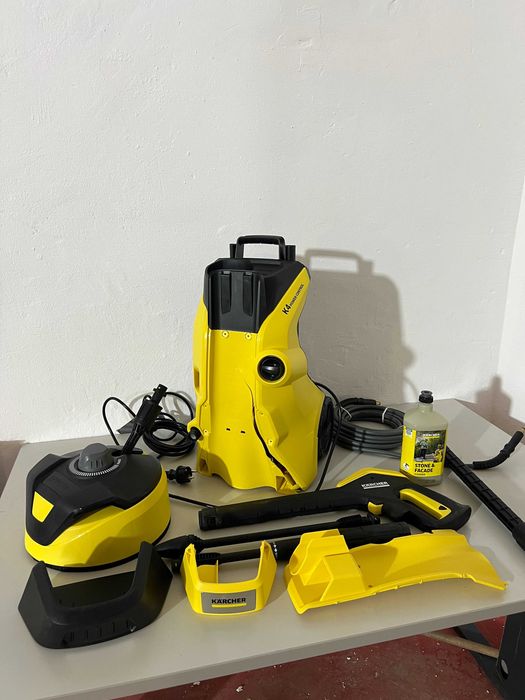 Kärcher K 4 Power Control Flex Home – Aparat de spălat cu presiune, 130 bar, PremiumFlex, Home Kit