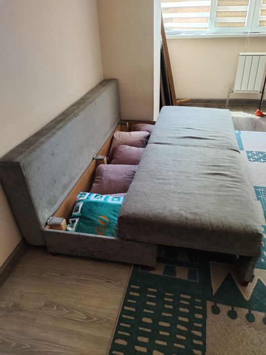 Раскладной диванчик с пуфичками