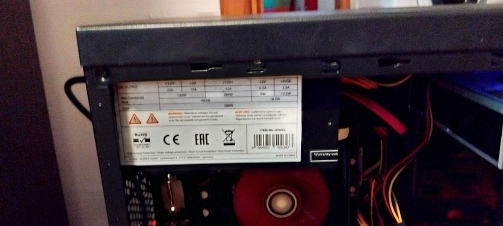 Pc gaming. Placa video 2 gb 1050