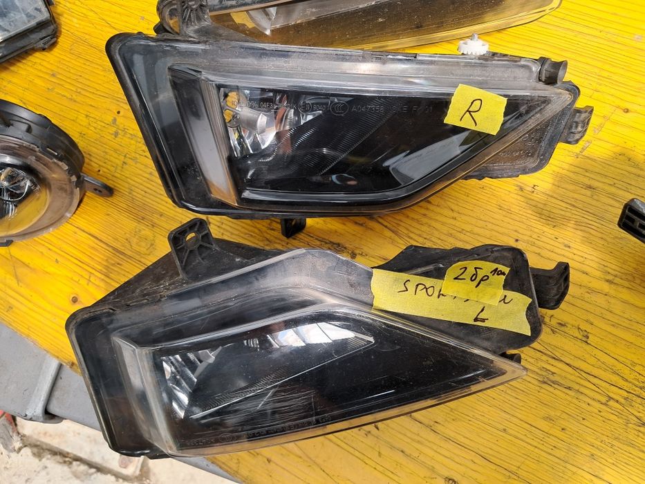 Халоген Seat Tarraco Vw Crafter Sportsvan Golf 7 Vw Touran 2011/23г