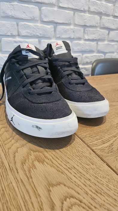 Sneakers Jordan, bleumarin, piele naturala, marimea 40