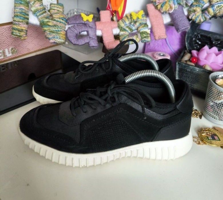 Adidasi piele+textil Massimo Dutti 36