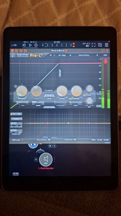 Set audio live complet - mixer Behringer, iPad, Sennheiser wireless