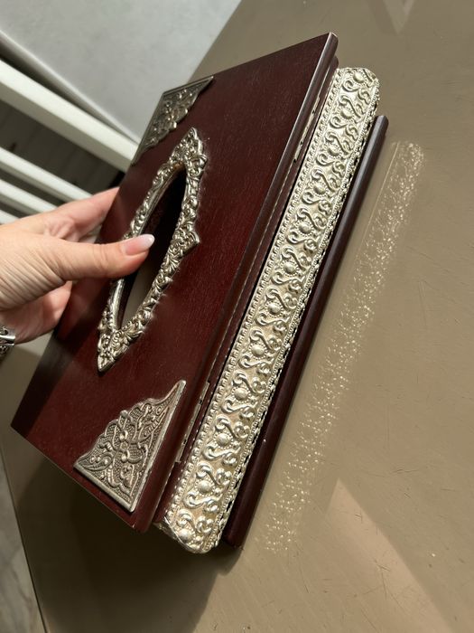 Cutie depozitare servetele lemn