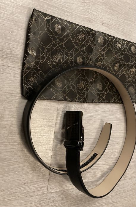 Кожени дамски колан и портфейл