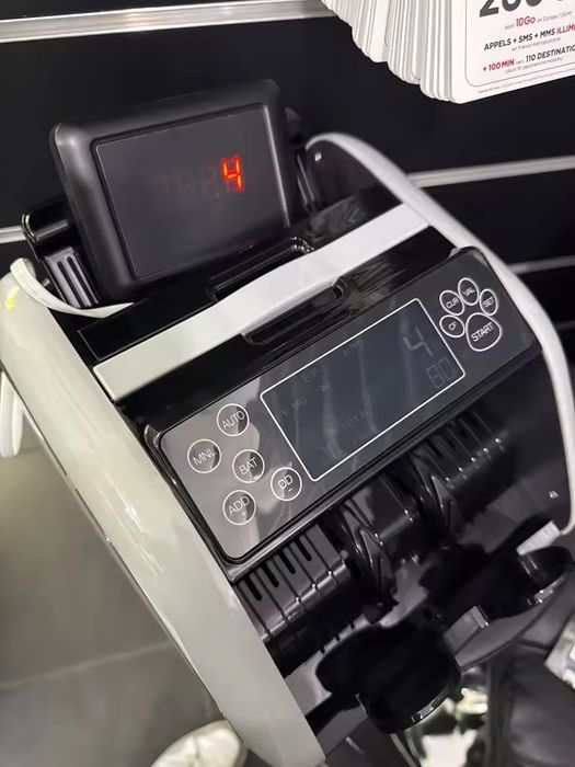 Професионален брояч на банкноти VEVOR с детекция на фалшиви пари