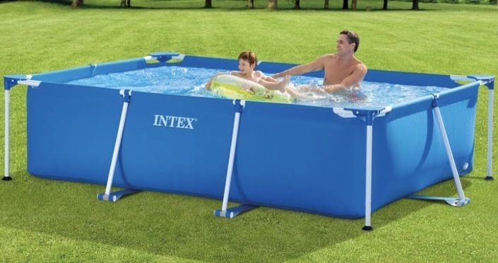Piscina Intex -cadru metalic  260 x 160 x 65 innaltime cu pompa si accesorii