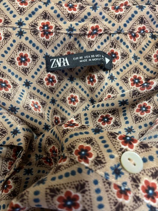 Zara блузка - рубашка 42-44 размер
