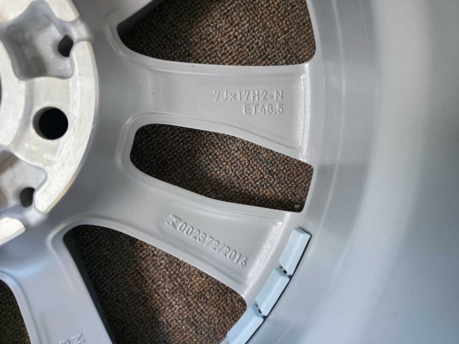 4 Jante Aliaj 5x112 17'' 7J ET 48.5 - OEM Mercedes C-Class W205 W206 A Class B Class CLA GLA GLC V-Class Vito Viano