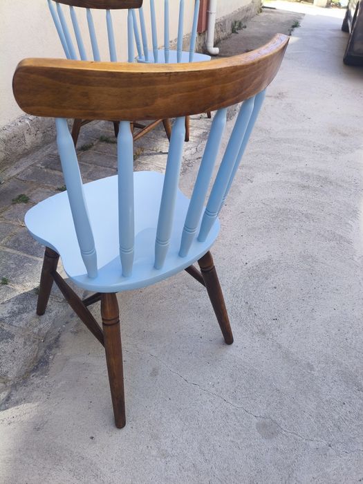 Масивни трапезни столове 3 броя