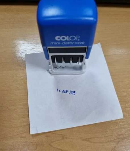 Печать (новые)  датеры.  Астана.