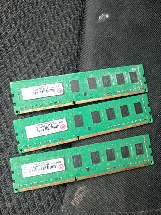 Оперативная память DDR3 4ГБ 1600МГц Transcend (3 шт.)